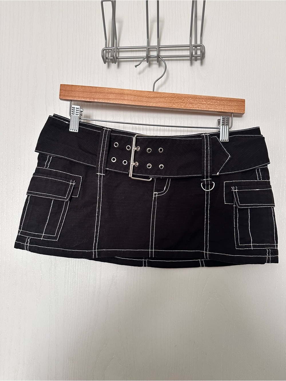 Rue 21 Y2K micro mini skirt with belt